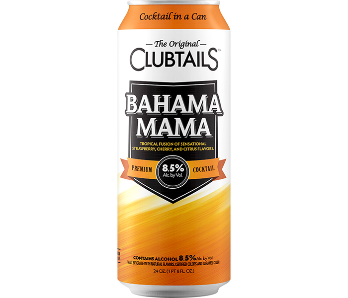 CLUBTAILS 8.5% BAHAMA MAMA 24 oz